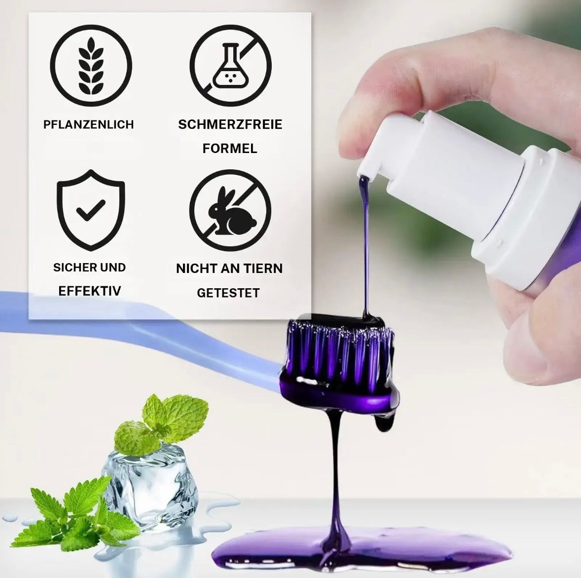 SmileOva™ Purple Minz-Zahnpasta 30ML