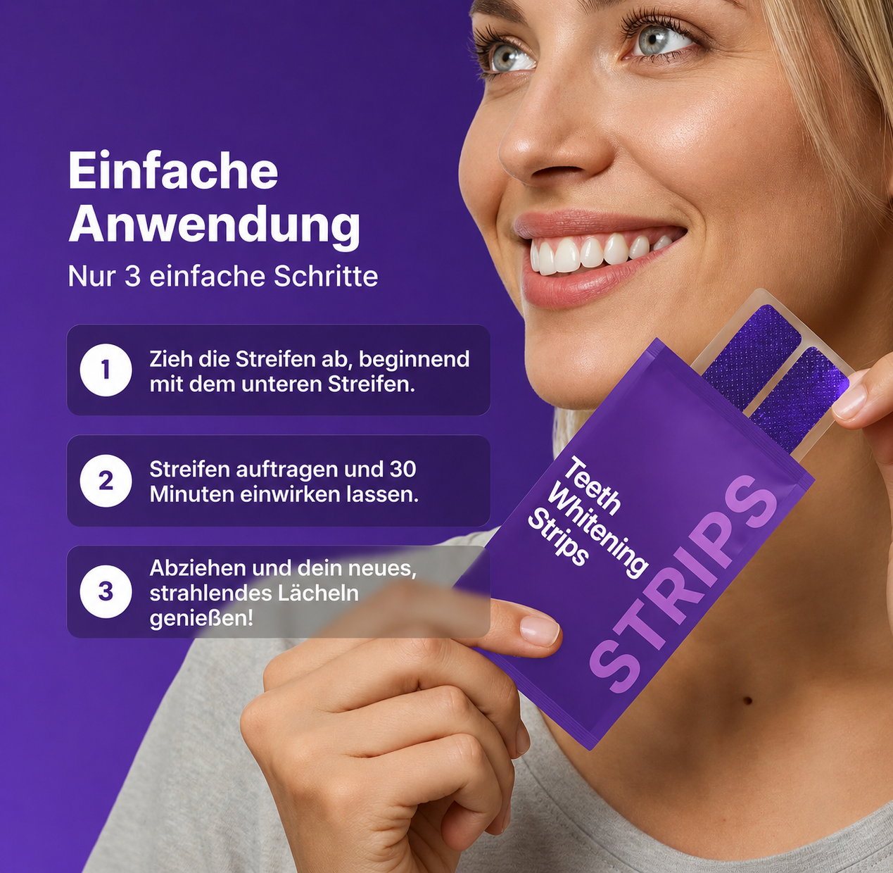 SmileOva™ Purple Whitening Strips
